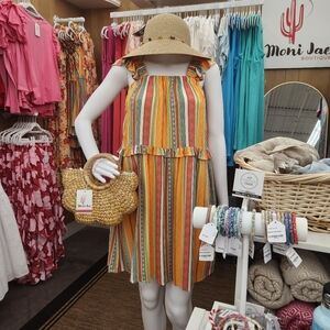 Savanna Jane Striped Dress (New With Tags)